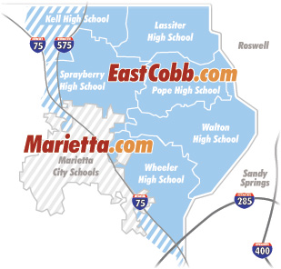 Cobb County Georgia Map About East Cobb | Eastcobb.com